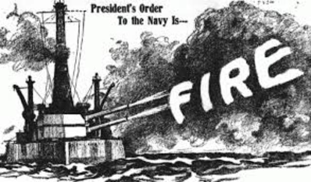 US declares war on Germany