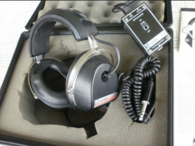 The First Electrostatic Headphones