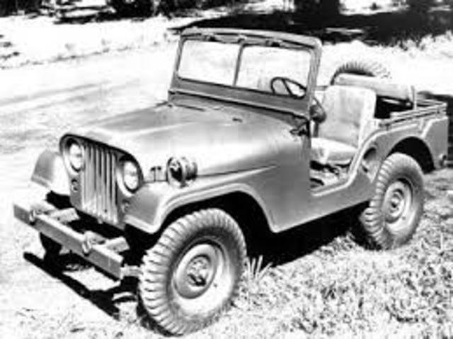 start of the Jeep CJ (civilian jeep)