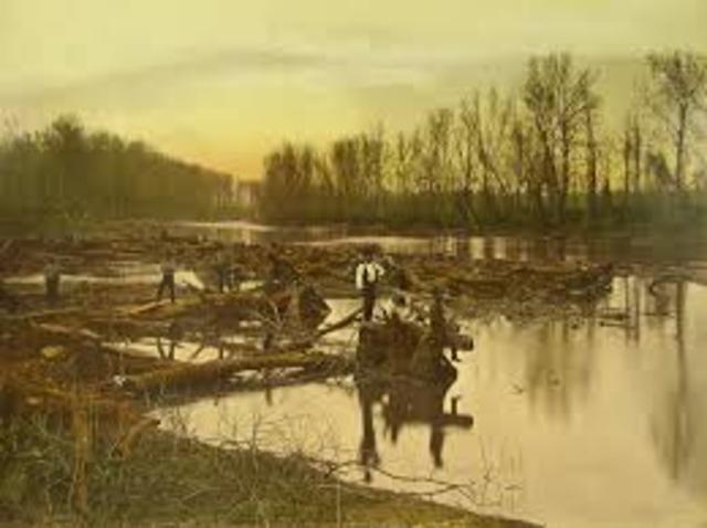 Freeman and Custis explore the Red River