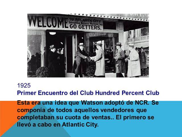 1RA REUNION EN EL CLUB HUNDRED PERCENT