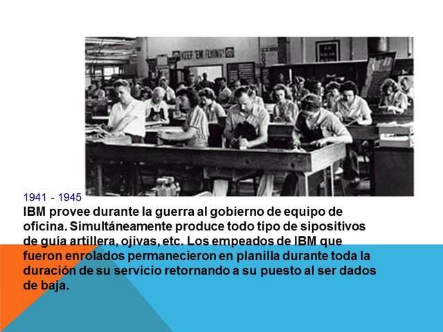 IBM AYUDO ALA GUERRA MUNDIAL