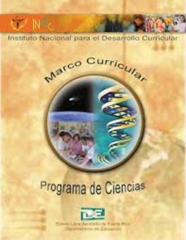 1980  Proceso de revisión curricular