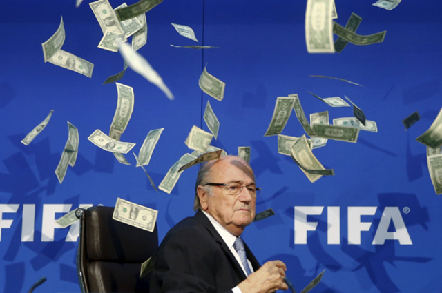 Corrupción en la FIFA.