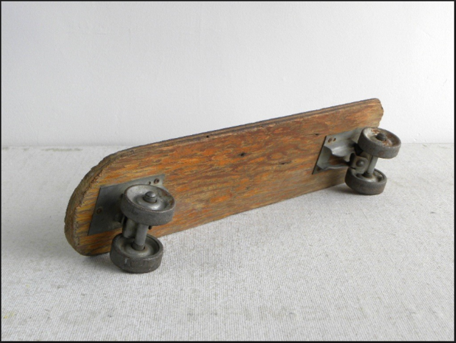 The first skateboard