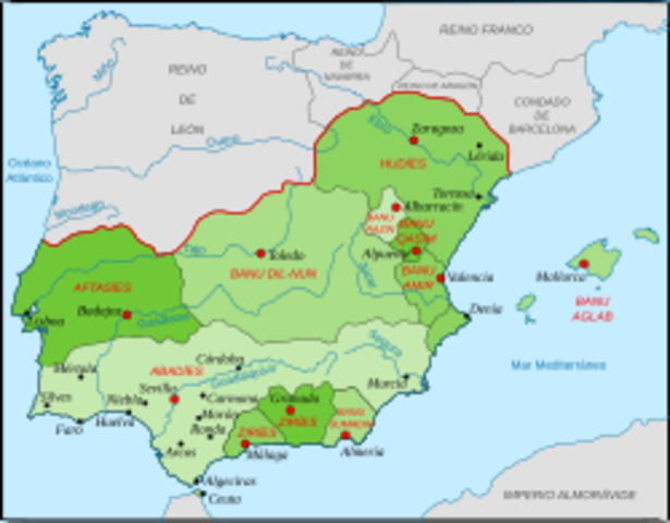 Aparición de las primeras taifas