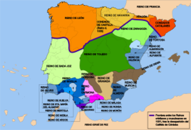 Aparición de las primeras taifas