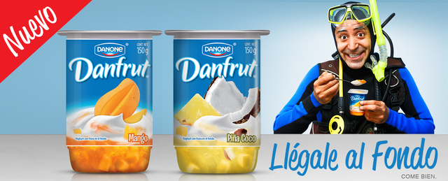 Nuevo Lanzamiento de Danone: Yogurt Danfruit