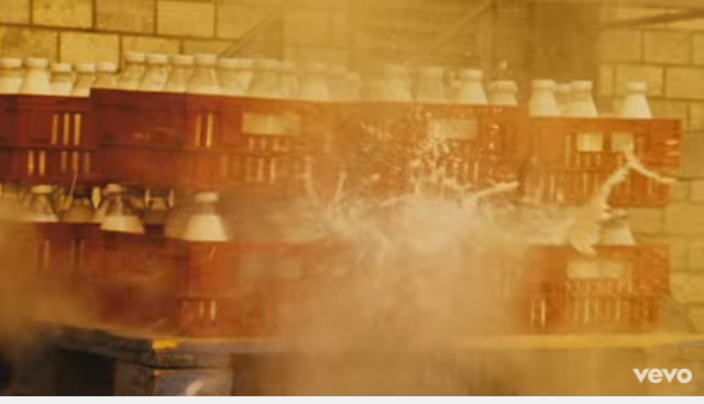 new prop: police cars and milk bottles