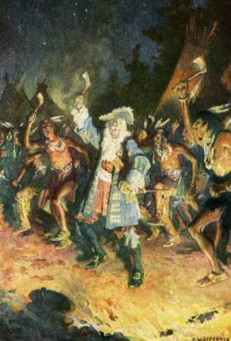 Distribution of Native people on the territory