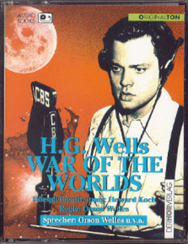 Orson Welles broadcasts the WAR of Worlds
