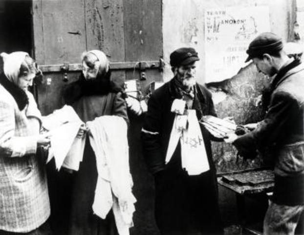 Beginning of Warsaw Ghetto