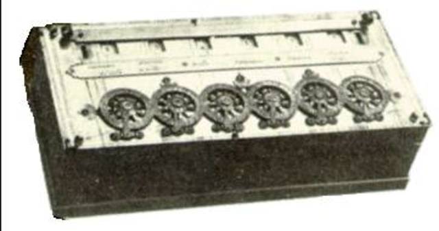 Blas Pascal inventa la pascalina.