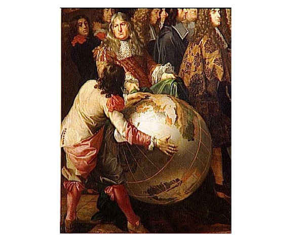 Cuadratura de la cicloide por Robeval.