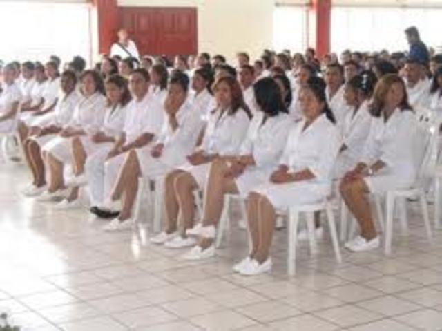 Inicio de profesionalizasión del cuidado