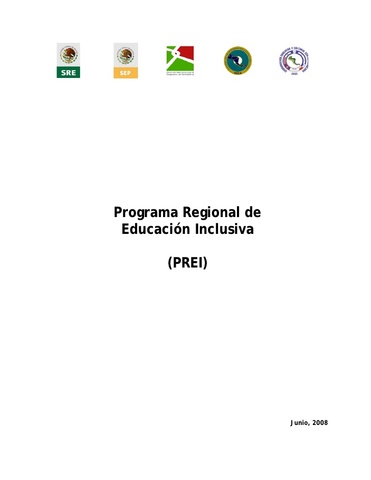 Programa Regional de Educación Inclusiva