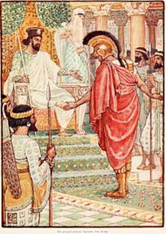 Artaxerxes reigns 465-429 BC