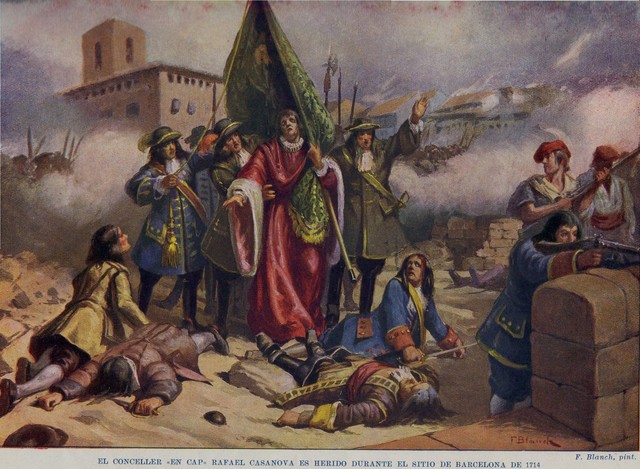 Inici del setge de Barcelona