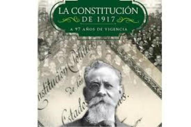 PROMULGACIÓN DE LA CONSTITUCIÓN POLÍTICA DE 1917