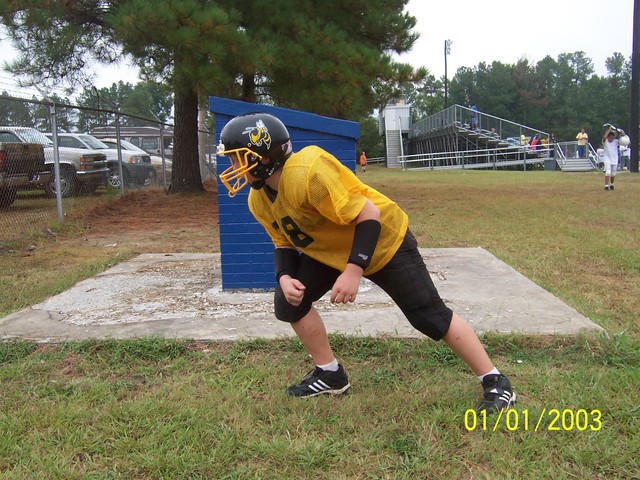 Started Football when i was eight!