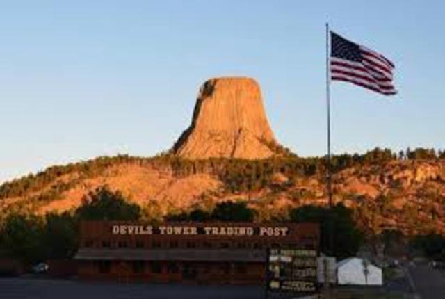 Devil’s Tower, Wyoming, named first national monument