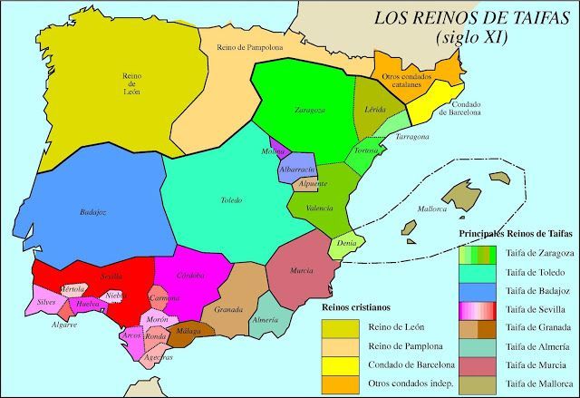 Aparición de las primeras taifas