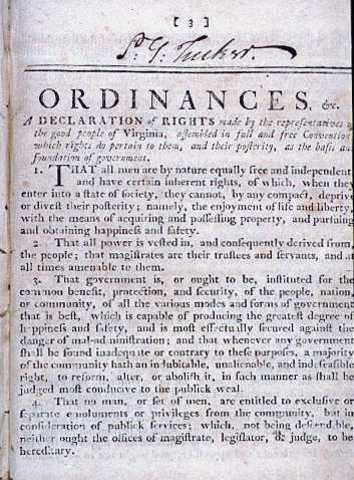 Virginia Declaration of Rights