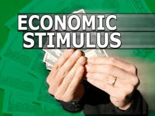 Bush Introduces economic stimmulus package.