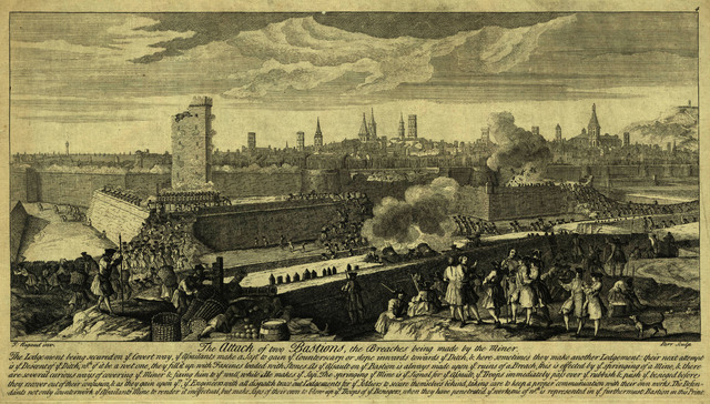 Inici del setge de Barcelona