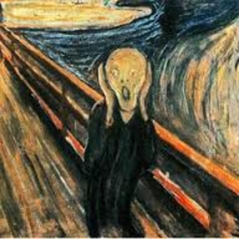 Expresionismo. El Grito. Edvar Munch. 1863-1944