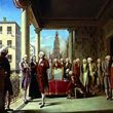 George Washington inauguration