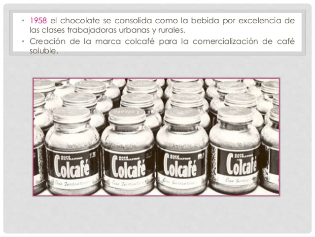 HISTORIA DE COLCAFE