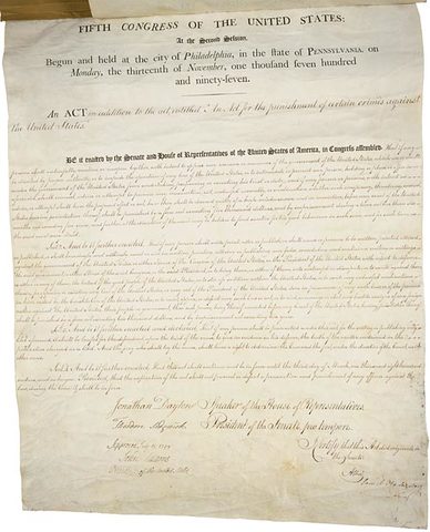 Alien and Seditious Acts