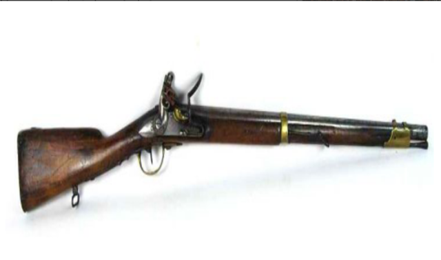 Emplean fusil pedernal us