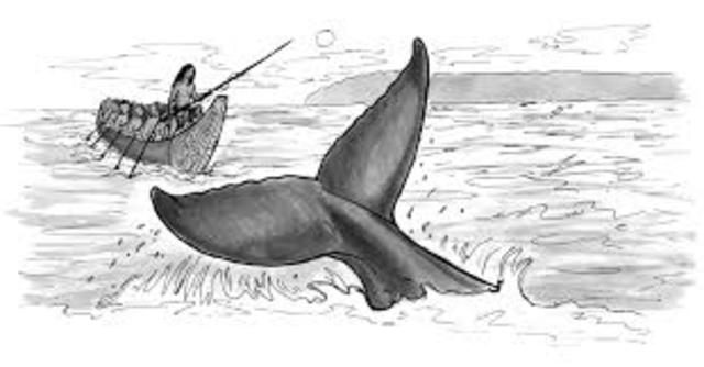 Whale hunting dates back to this time.