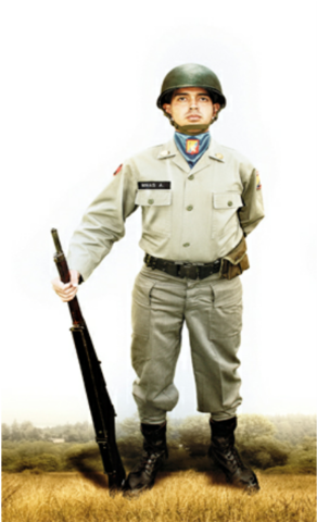 Soldados de colombia combaten en Corea