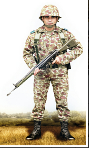 Se cambia el uniforme a nivel nacional  tipo tigrillo