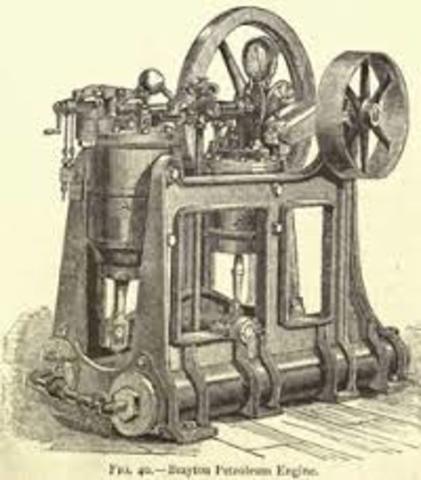 Invención del motor de combustión interna