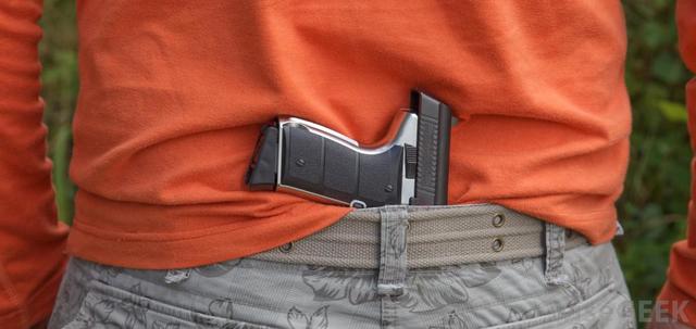 Concealed weapons allowed where alcohol served.