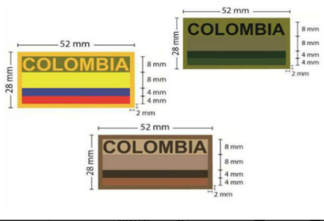 Se agrega un parche al uniforme
