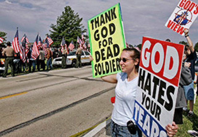 The U.S. Supreme Court Rules that the Protests of the Westboro Baptist Church at Fallen US Military Members' Funerals are Protected Speech Under the First Amendment