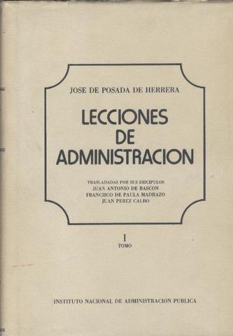 Francisco de Paula Madrazo. "Manual de administración".