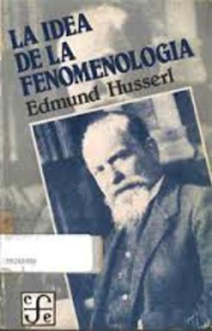 Fenomenología: Husserl