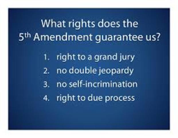 Fifth Amendment
