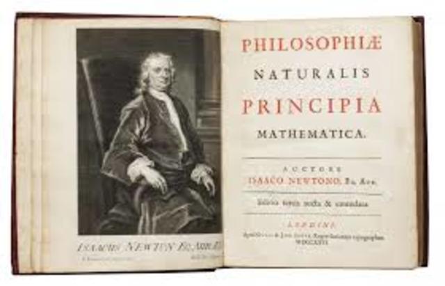 Isaac Newton publishes his most famous work, Principia