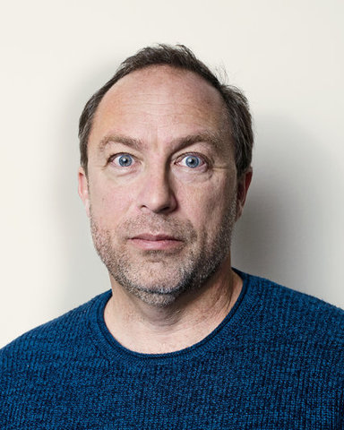 Jimmy Wales, inventó la wikipedia.