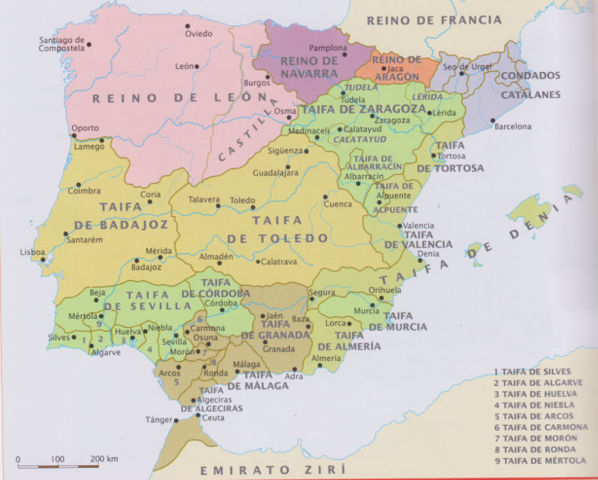 Aparición de las primeras taifas