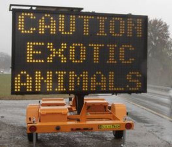 EXOTIC ANIMALS ESCAPE !!!!!!