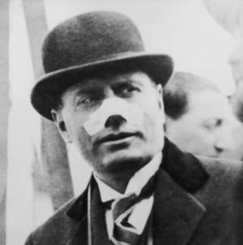 The First Assassination Attempt on Mussolini