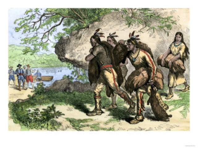 First encounter with whites